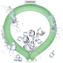Neck Cooling Ring, Phase Change Cooling, Reusable, Green, Neck Cooler-picture-21