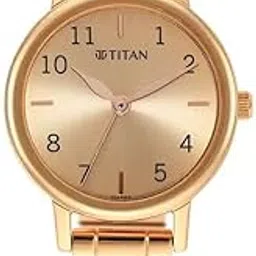 titan Karishma Rose Gold Dial Analog Stainless Steel Strap Watch for Women-NS2678WM01/NT2678WM01 image 1