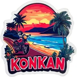 Konkan Fridge Magnet | Maharashtra Fridge Magnet | Bike Fridge Magnet - Wander Tag-picture-29