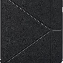 E-Book Leather Protective Cover Case for Kobo Libra H2O (Model N873) | Slim & Lightweight | Auto Sleep/Wake Flip Cover | Scratch-Resistant & Durable Black-picture-10