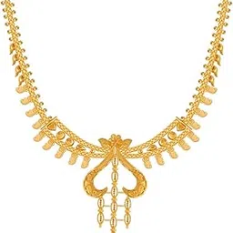 p.c. chandra jewellers 22KT Yellow Gold Choker Necklace for Women - 6.22 Grams-picture-25