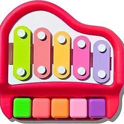 Premium Xylophone Toy for Kids with Piano Feature ( 2IN1) | Non-BATTARY Musical INTRUMENT with Drum Sticks | MINI Piano with Colourful Keys for Learning Music.-image-85