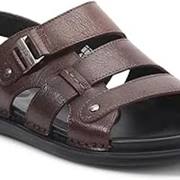 id Men's Leather Comfort-Fit Velcro Smart Casual Sandals-picture-32