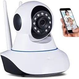 HD Smart WiFi Wireless IP CCTV Security Home Camera with 2 Way Audio, Night Vision, Support 64 GB Micro SD Card Slot-picture-25