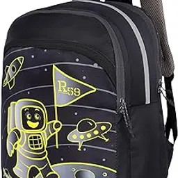r59 Cosmokid by Harissons 20L School Bag for Kids | Backpack for Boys & Girls with Spacious Compartment, Organizer, Bottle Holder & Ventilated Back Panel-picture-50
