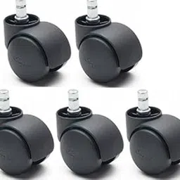 Maktune Regal Heavy Duty Office Chair Caster Wheels - Set of 5 Replacement Parts for Rolling Chairs, Gaming Chairs, Wheel Chairs - Universal Fit, Easy-to-Install, Smooth Mobility, Supports Up to 250kg-picture-53