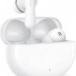 VEHOP NORD BUDS 3 Truly Wireless in Ear Earbuds with 50H Playtime, AI-ENC Mic, 45ms Low Latency Gaming, 13mm Bass Drivers, Type-C Fast Charging, Made in India, Touch Controls, IPX5 ear buds TWS. WHITE-picture-15