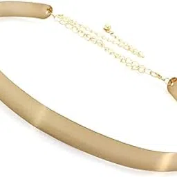 handytrendy Women's Metal Adjustable Belt for Women Saree, Western Dress, Long Gown Dresses, Traditional Dress (GOLD)-picture-23
