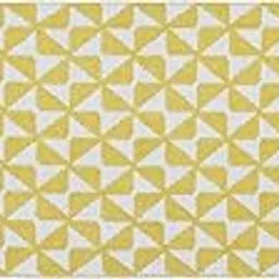 House of Handmade™- Yoga Mat for Women and Men with High Density Anti-Skid Backing, Carry Bag & Strap, Pure Cotton Exercise Mat for Home, Gym, Pilates 8mm Thick Large Yellow-image-61