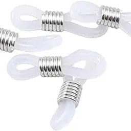 bnf bnf® 50Pcs Ends Eyeglass Glasses Holder Repair Chain Cord Loop Ends White Silver |Crafts | Beads & Jewelry Making | Jewelry Findings | Jewelry Connectors & Bails-picture-52