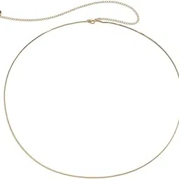 vama FASHIONS Golden Snake Chain Waist Hip Belt belly Body Chain Kamarbandh Saree Vaddanam Ottiyanam for women-picture-19