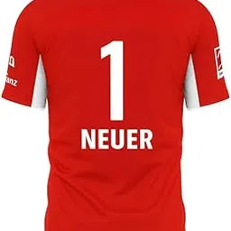 Bayernn Munich Red Jersey 2025 Never 1 Football Team Tshirt for (Kids,Men&Boys)-picture-28