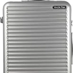 arctic fox Rooster 24 Inch 65 cm Medium Size |Hard Shell Cabin Trolley Bag | TSA Number Lock | Polycarbonate |8 Wheels 360 Degree Wheeling System Luggage Trolley Bags for Travel (Silver)-picture-20