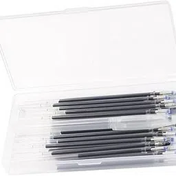 Merishopp 40Pcs Heat Erase Pens Heat Erasable Fabric Refills Marking Pens Black Crafts | Sewing | Other Sewing-image-13