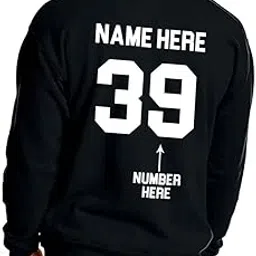 nutcase Customized Sweatshirt for Men Stylish Latest - Name & Number-picture-53