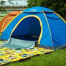 Losa Automatic Pop Up Outdoor Hiking Camping Tents Waterproof 2-3 Person Blue-picture-22