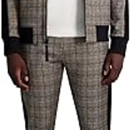 mens Plaid Track Jacket-image-34