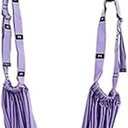ZALHIN Fascia Stretcher Adjustable Aerial Yoga Strap Hammock Swing Stretching Anti-gravity Inversion Exercises Multilayer Belt Yoga Flexibility Trainer-picture-49