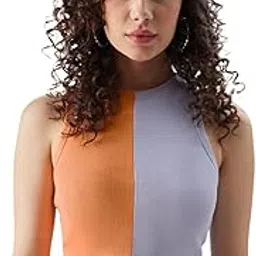 the souled store Women Cotton Regular Original Sunset Hues Cropped Tank Tops-picture-11