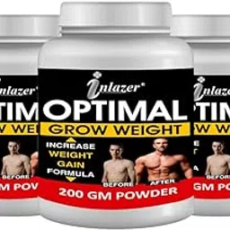 INLAZER Weight Gain Powder For Promote Muscle Develop And Improve Energy & Advanced Formulation for Weight & Mass Gain | Ayurvedic Weight Gainer Supplement-picture-22