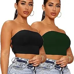 traquila Backless Crop Tops for Womens-picture-33
