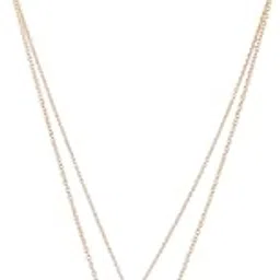 zaveri pearls Green Stone Contemporary 2 Layers Necklace & Chain For Women-ZPFK15162-picture-25