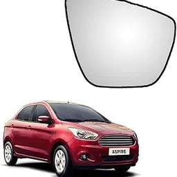 MACZO - orvm Right (Driver) Side Rear View Mirror Glass for Ford Figo Aspire 2015-2021 Model-picture-22