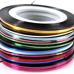 STYLEHEAVEN Rolls Striping Tape Line Nail Art Tips Decoration Sticker 30Pcs Mixed Colors|Health & BeautyNail Care, Manicure & Pedicure|Nail Art Accessories-picture-10