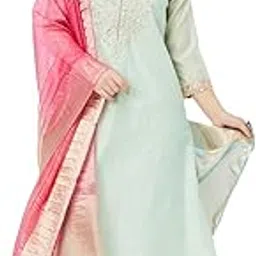 Women's Polyester Blend Kurta Set-image-46