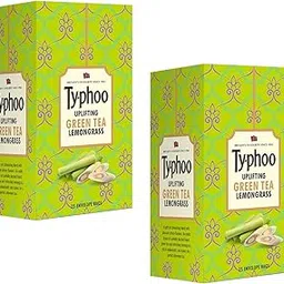 Typhoo UPLIFTNG Green Tea, Lemon Grass, 25 Tea Bags (Pack of 2)-picture-28