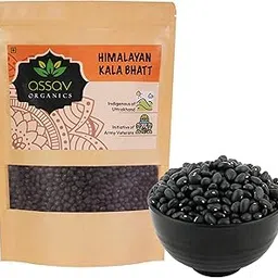 Assav Organics Bhatt Dal Black Beans Unpolished Uttarakhand Black Soyabean Superfood Pure & Natural - 1800 gm-picture-28