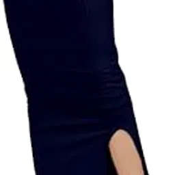 Women's Perfect Curvy Look Saree Shapewear | Seamless, Comfortable & Slimming Petticoat | Body Shaper for Sarees & Lehengas (Dark Blue Large) $4040-image-73