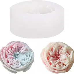 KROKIO® - Flower Silicone Mould for Candle Making Molds Austin Rose Shape Resin Art and Craft Moulds Soap Floral Fondant Chocolate Mold-image-98