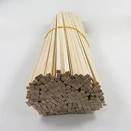 Enakshi 100Pcs Unfinished Wood Sticks Woodcrafts for Crafts Model Building Supplies 100cm | Crafts | Multi-Purpose Craft Supplies | Crafting Pieces | Wooden Pieces-image-18