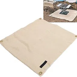 Fire Pit Mat, High Strength Puncture Resistance Strong Durable, Non-slip Portable Fire Pit with Storage Bag for Outdoor Picnic for Barbecue(M)-image-37