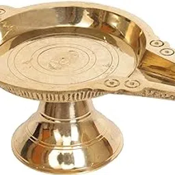 Exotic India Patra for Abhisheka - Brass Statue-picture-12