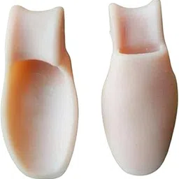 LOOM TREE® 2X Rubber Toe Protectors Pad Relief Corrector Straightener Separator Beige-image-42