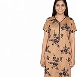 Women's Printed Cotton Nighty for Comfortable Sleepwear and Daily Home Use-picture-39