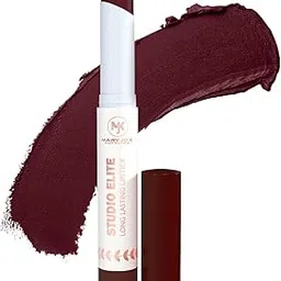 MARY JO K Studio Elite Lipstick | Bold Colors | Ultra-hydrating | Smudge-proof & Transfer-proof | Soft-Matte Texture | Seamless Glide | Long-lasting Wear | 2g | 06 Divine Wine-image-4
