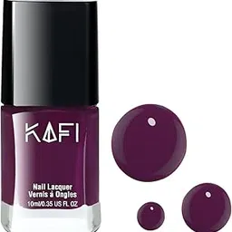 KAFI Wine Purple Nail Polish | Vegan & Cruelty-Free | Long-Lasting | 12-Free Non-Toxic Formula | 10ml | Crafted in Luxembourg-picture-54