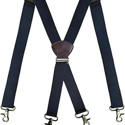 club bollywood Men Suspenders Durable Fashion Trouser Pants Braces for suits Party Shopping Black|Clothing Shoes & Accessories | Suspenders Braces|1 Suspenders image 1