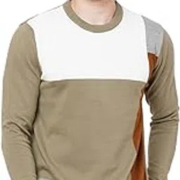 Loopers Men's Premium 100% Cotton Winter Sweatshirt Sweater - Ultra Soft & Warm Flat Knit Pullover with Unique Designs, Cozy Crew Neck Jumper for Cold Weather Style-picture-37