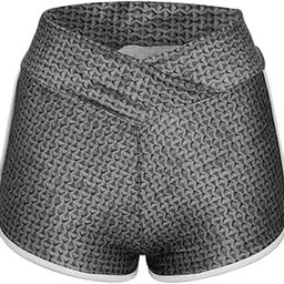 calandis ™ Women High Waist Yoga Shorts Home Gym Sports Fitness Gray XL | Womens Clothing | Shorts-picture-22