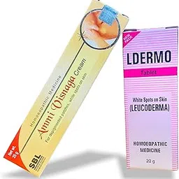 LIH39 Ammi Visnaga Cream Sbl Homeopathy (2 X 25gm) & Ldermo Tablet COMBO - White_Spots-picture-31