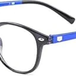 Customized Prescription Eyeglasses For Men And Women For Distance Vision Blue Light Blocking Glasses| Ophthalmic Prescription Glasses| Precision Custom Power Spectacle Black Blue 02-picture-32