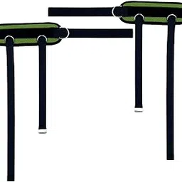 bnf® Portable Ankle Straps Leg Glute Workouts for Weight Lifting Bodybuilding Gym Green 2pcs | Fitness Running & Yoga | Strength Training | Home Gym Attachments-picture-46