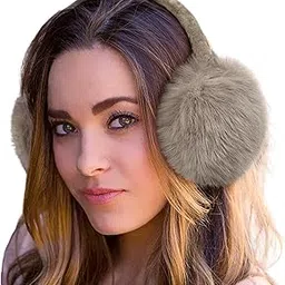 tomorrow fashion Tomorrow Winter earmuffs For Girls | Faux fur earmuffs | Fluffy ear muffs | Cozy earmuffs for winter | Adjustable earmuffs | Ear warmers for outdoor sports | Foldable earmuffs-picture-30