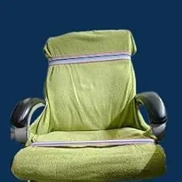 Thread & Cord Stretchable Elastic Chair Towel/Seat Cover Tie/Band/Belt Set for 2 Pcs, Multicolour-picture-19