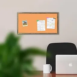 ArtzFolio Browns Family Sandy Brown Colour | Framed Magnetic Dry Erase White Board | Includes Sticky Notes, Magnet Buttons & Markers | Antique Golden Frame | 36 x 18 inch (91 x 46 cms)-picture-46