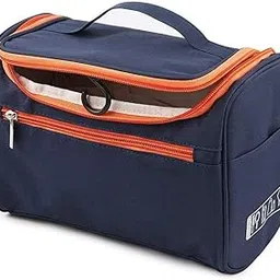 Women's Multi Functional Travel Toiletry Hanging Makeup Organiser Bag(Blue)-picture-39